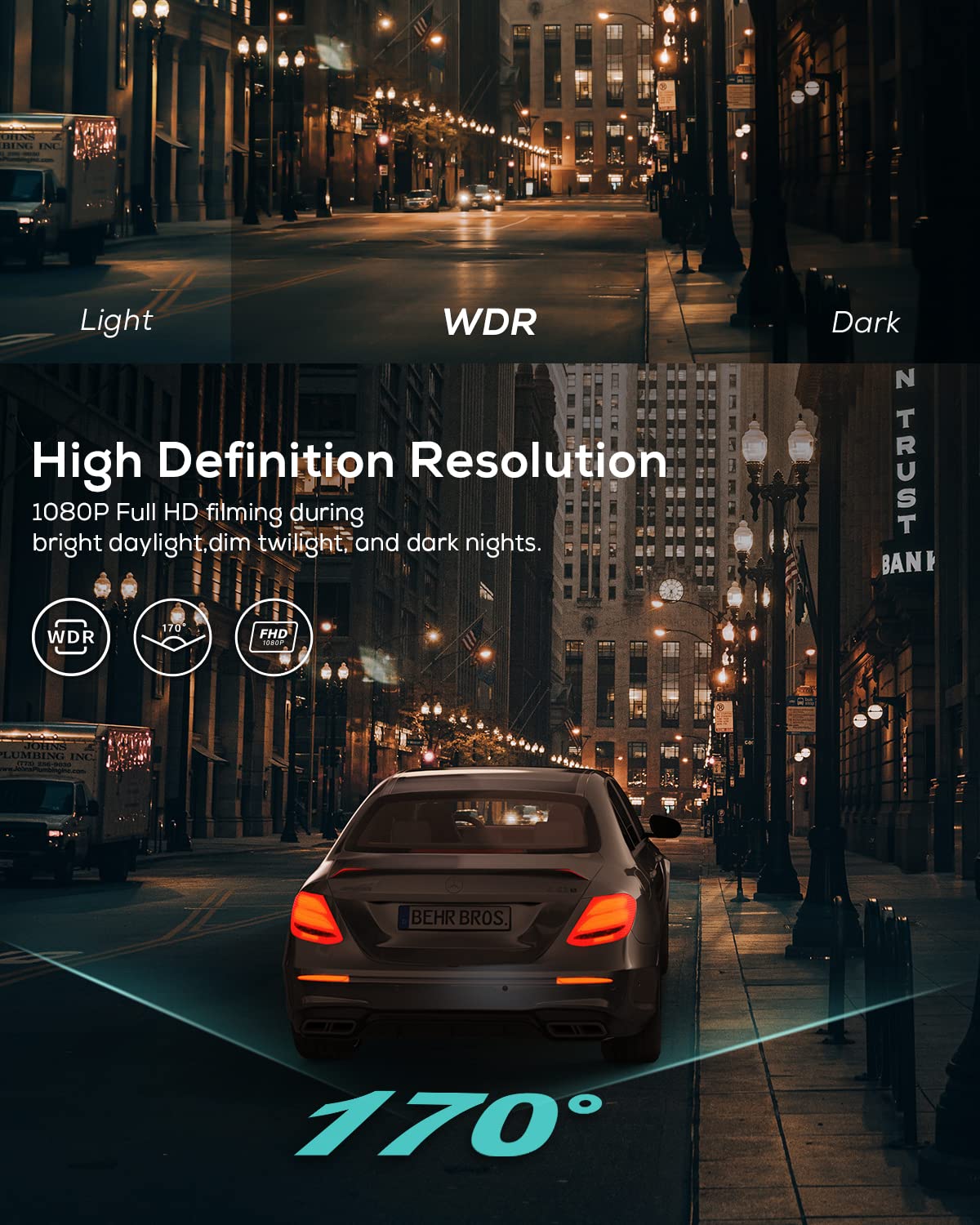 iZeeker GD100 1080P Dash Cam