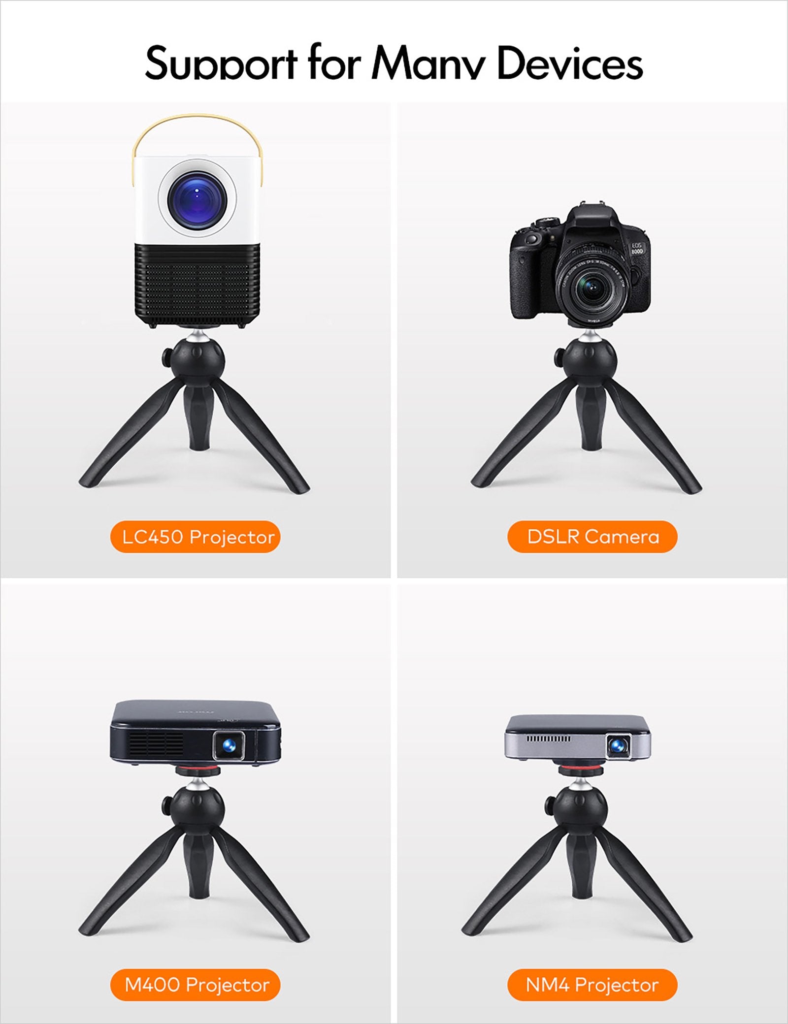 Apeman TP10 Mini Projector Tripod