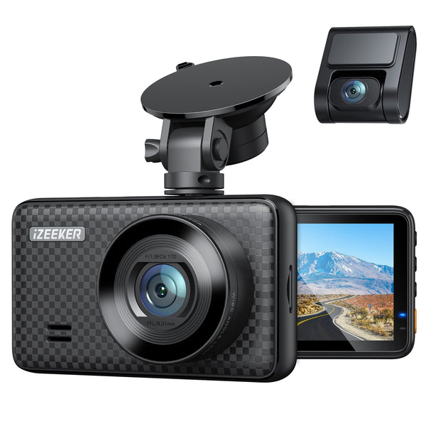 iZeeker GD500 2.5K Dual Dash Cam